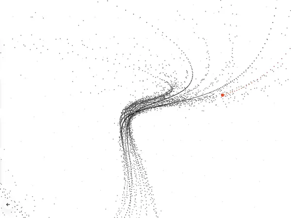 Strange attractor light mode on iPad